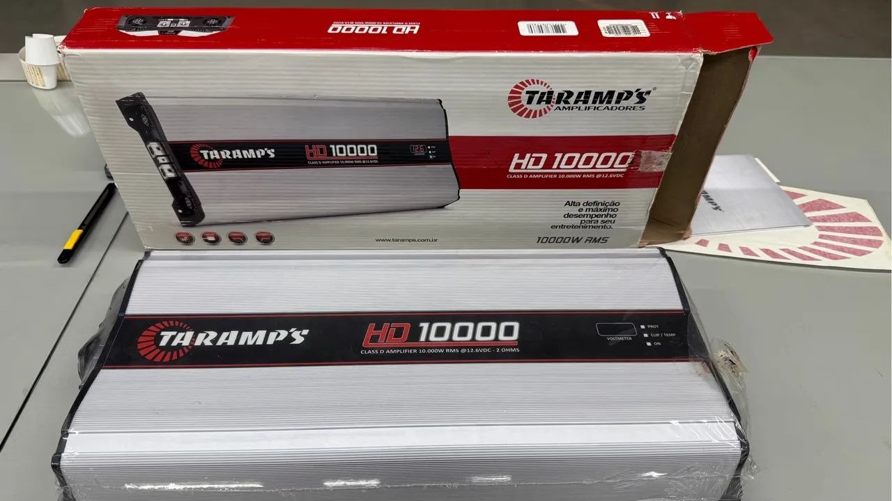 Amplificador Taramps HD 10000 10000W RMS