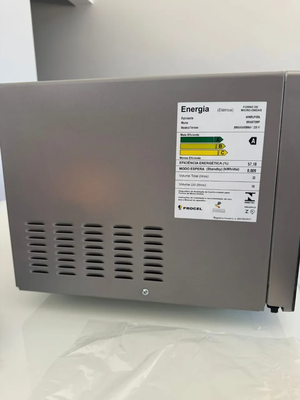 Micro-ondas Brastemp BMG45ARBNA 220V