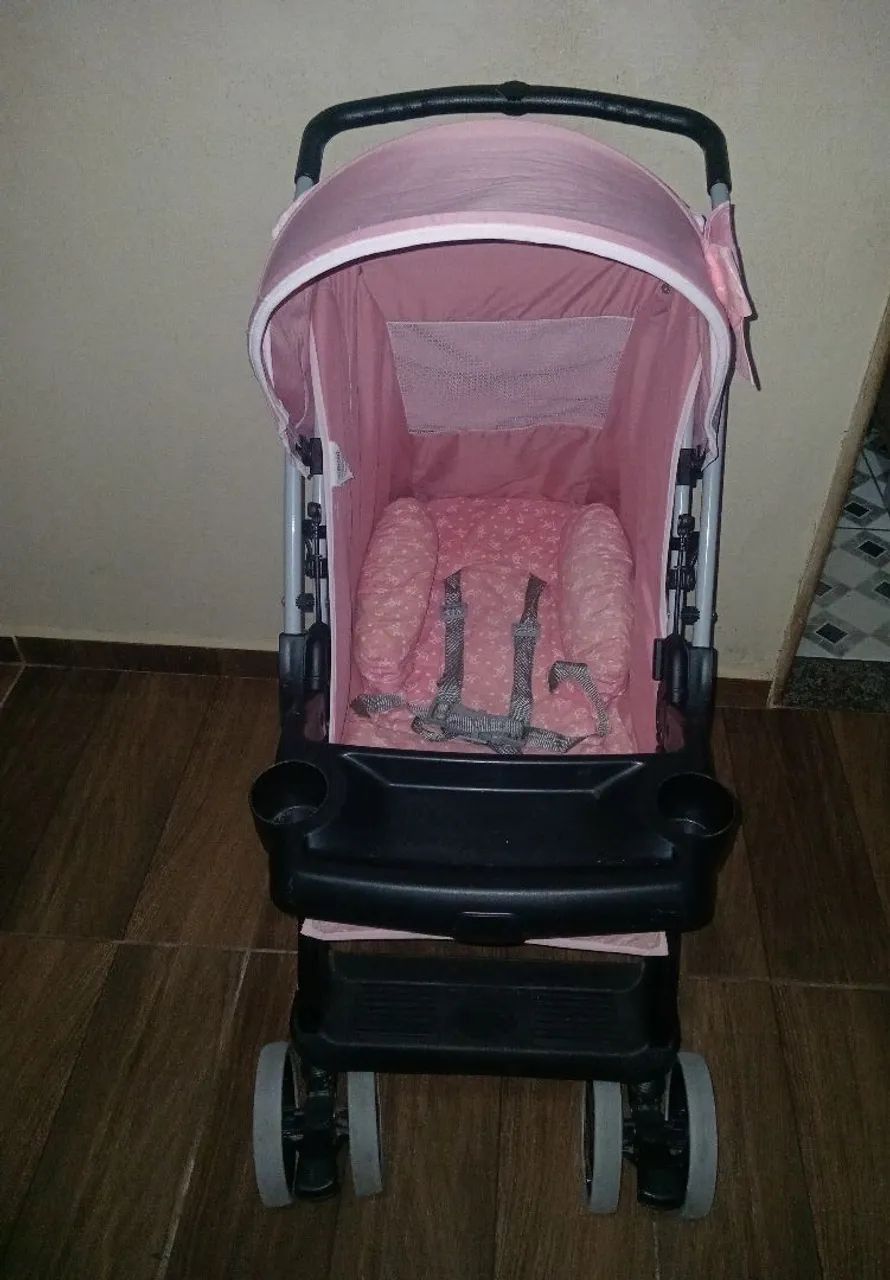 Carrinho de bebê tutti baby ótimo estado bem conservado entrego apenas em itapetininga-sp  - Foto 3