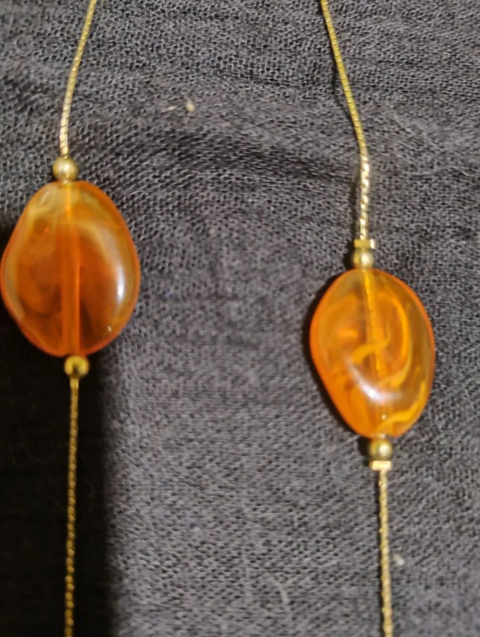 COLAR COM PEDRAS e detalhes dourados - Foto 3