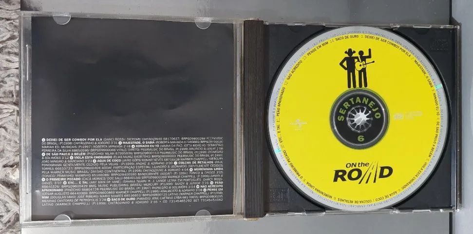 On The Road, Volume 6 - Sertanejo (CD) - Foto 2
