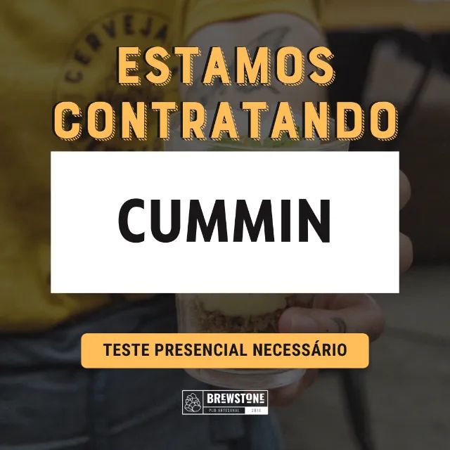 ESTAMOS CONTRATANDO CUMIN