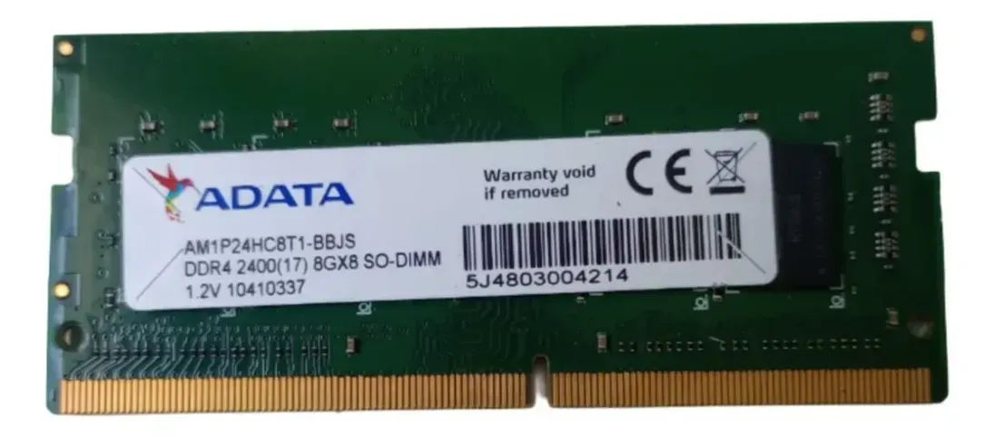 2 Memórias RAM 8gb ADATA DDR4