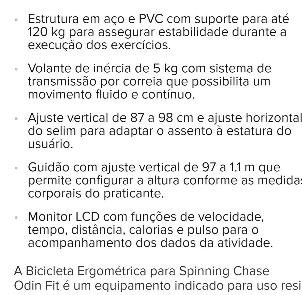 Vendo bicicleta ergométrica  400