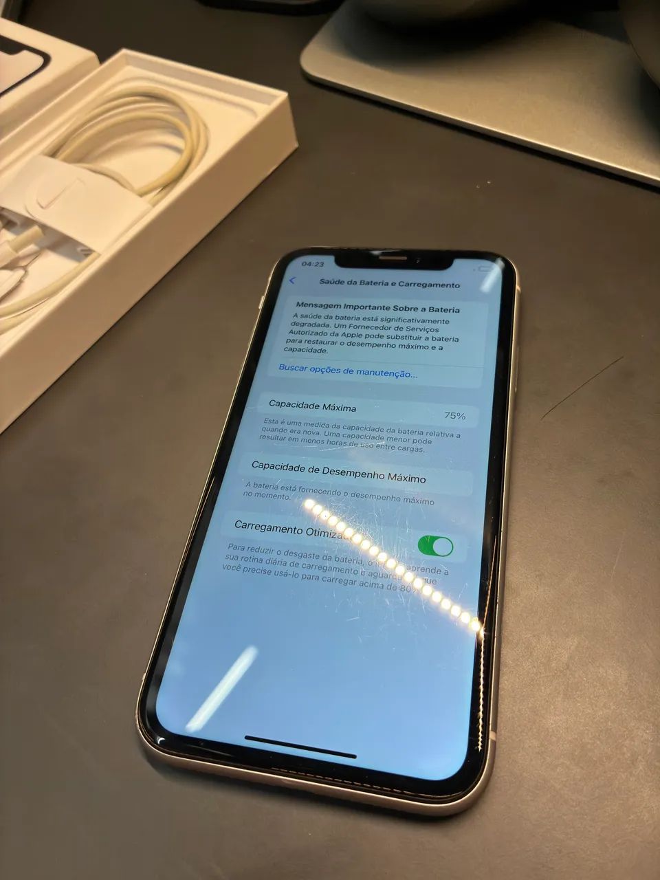 iPhone XR 64GB Branco - Foto 4