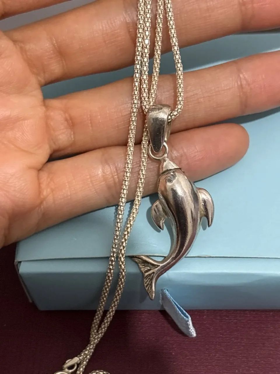 Conjunto Cordão e Pingente PRATA 925 - Foto 2