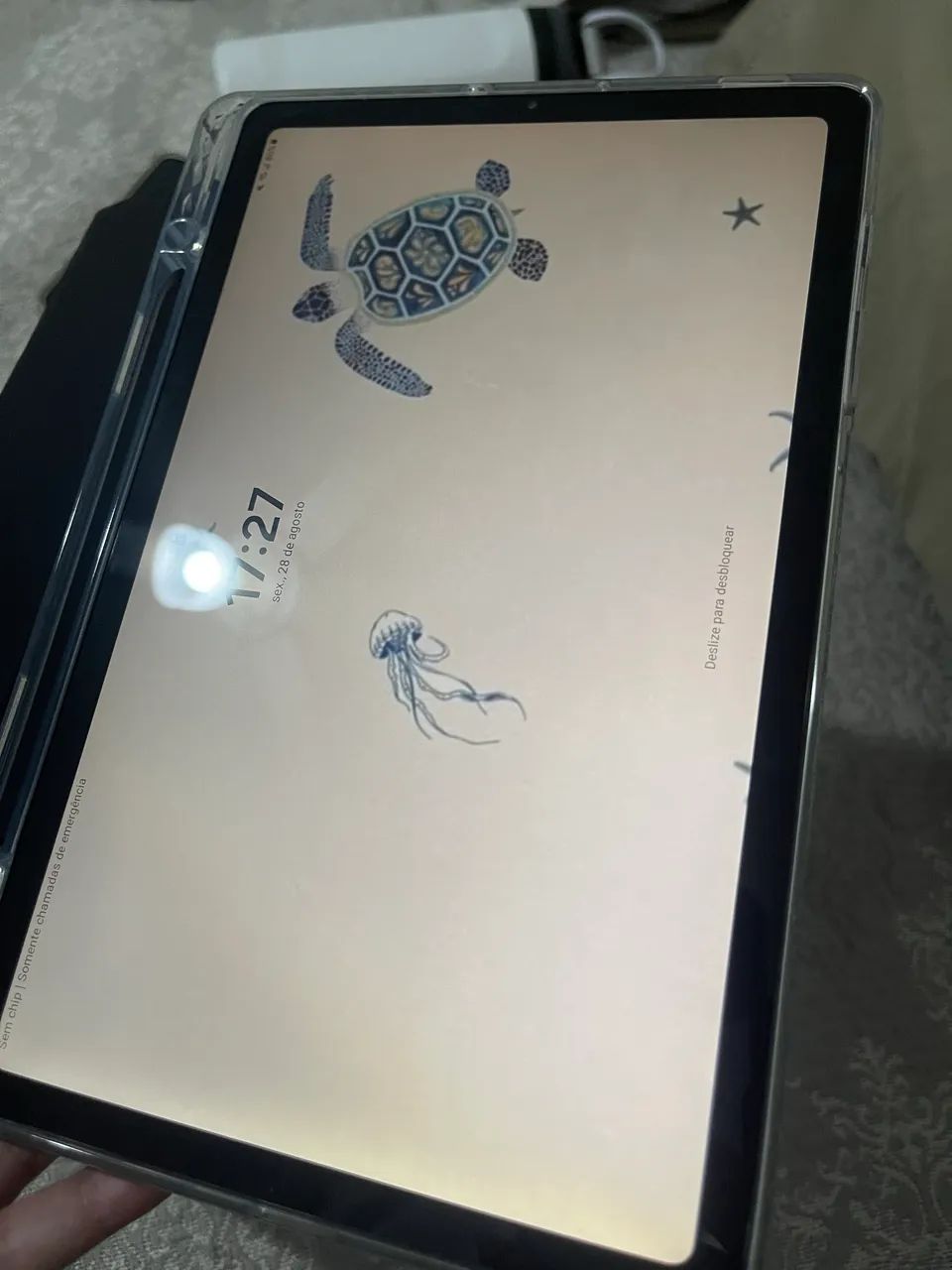 Tablet Samsung Galaxy S6 Lite 64gb Android Cor Cinza - Foto 3