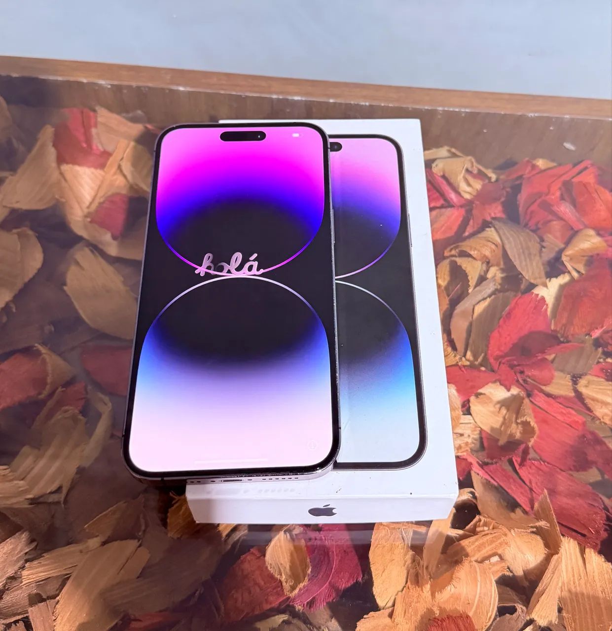 14 pro max 256gb, com baixa  - Foto 4