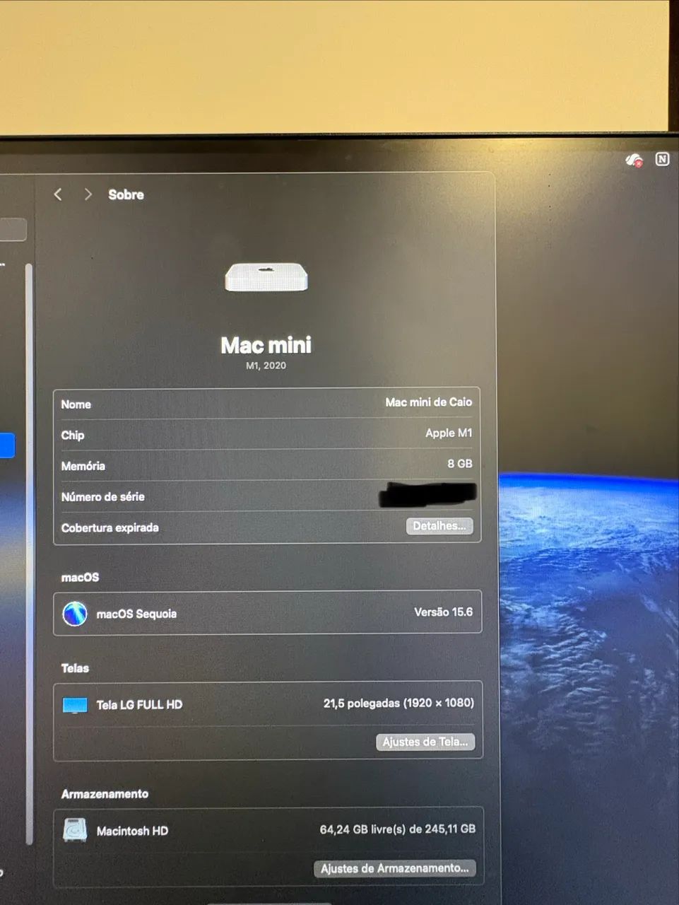 Apple Mac Mini M1 8 RAM/256 GB - Computadores e Desktops - Jardim