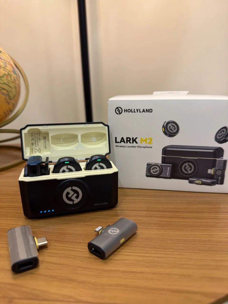 Microfone Hollyland Lark M2 Combo - NOVO - Foto 4