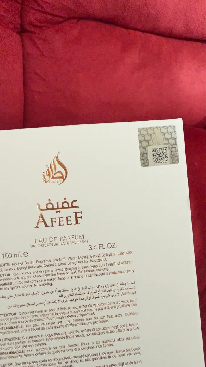 Perfume Afeef Lattafa - Foto 3