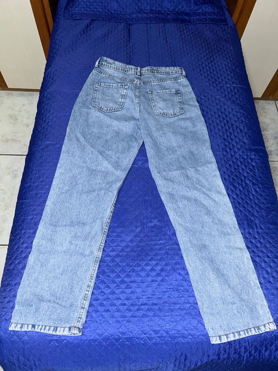 Calça jeans C&A tamanho 36 usada  - Foto 2