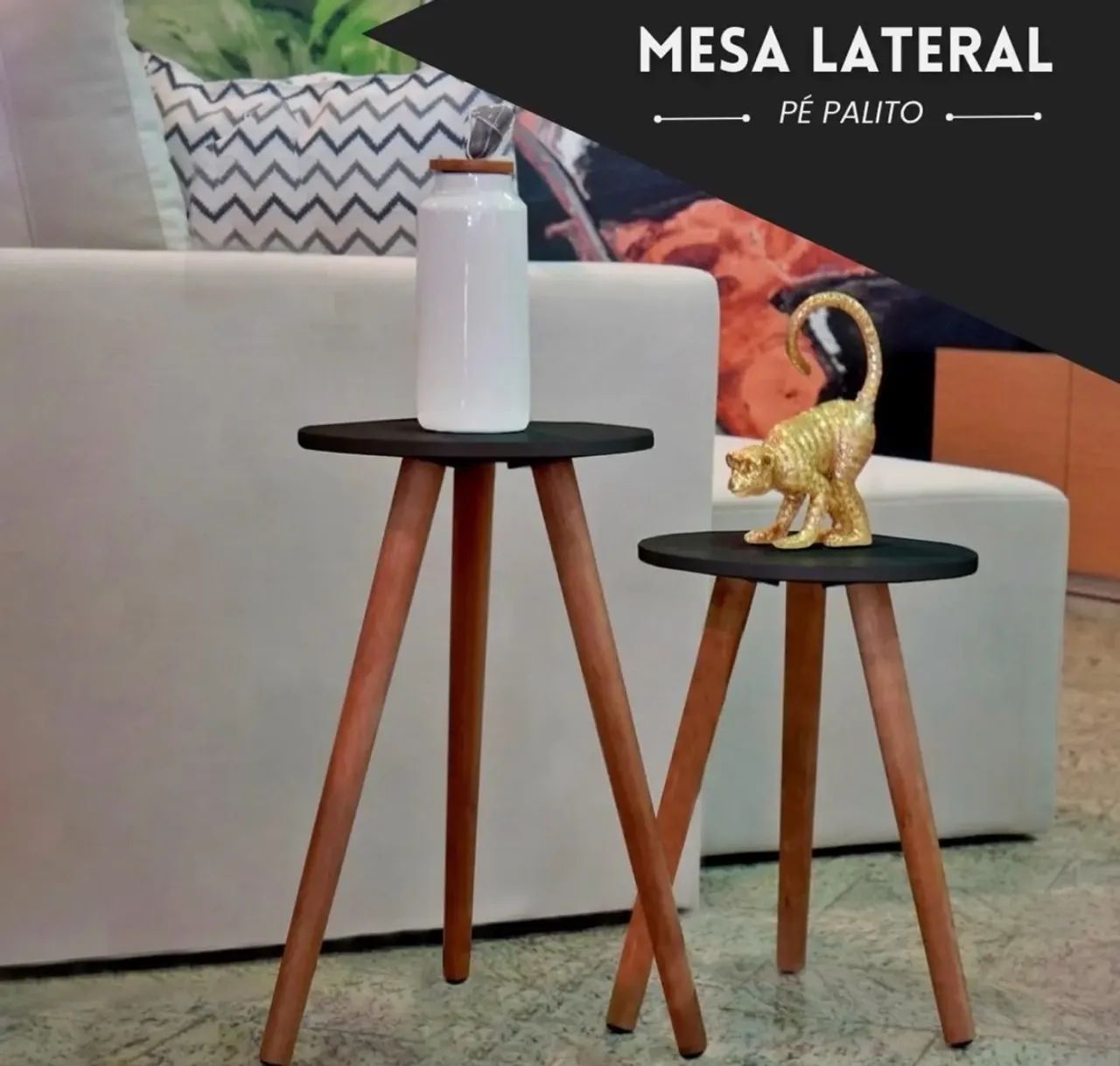 Mesa de canto lateral - Foto 2