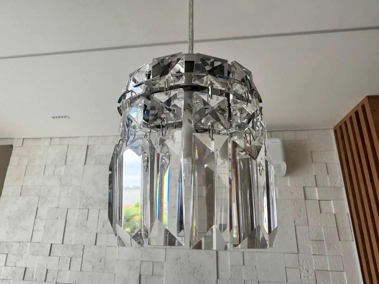 Pendente Paris Cristal redonda  - Foto 3