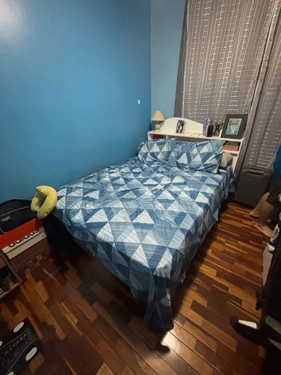 Box cama casal SEM COLCHÃO  - Foto 2