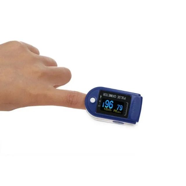 Oferta.Oxímetro Digital de Dedo Medidor De Saturação e Oxigênio Finger Clip Pulse Oximeter - Foto 2