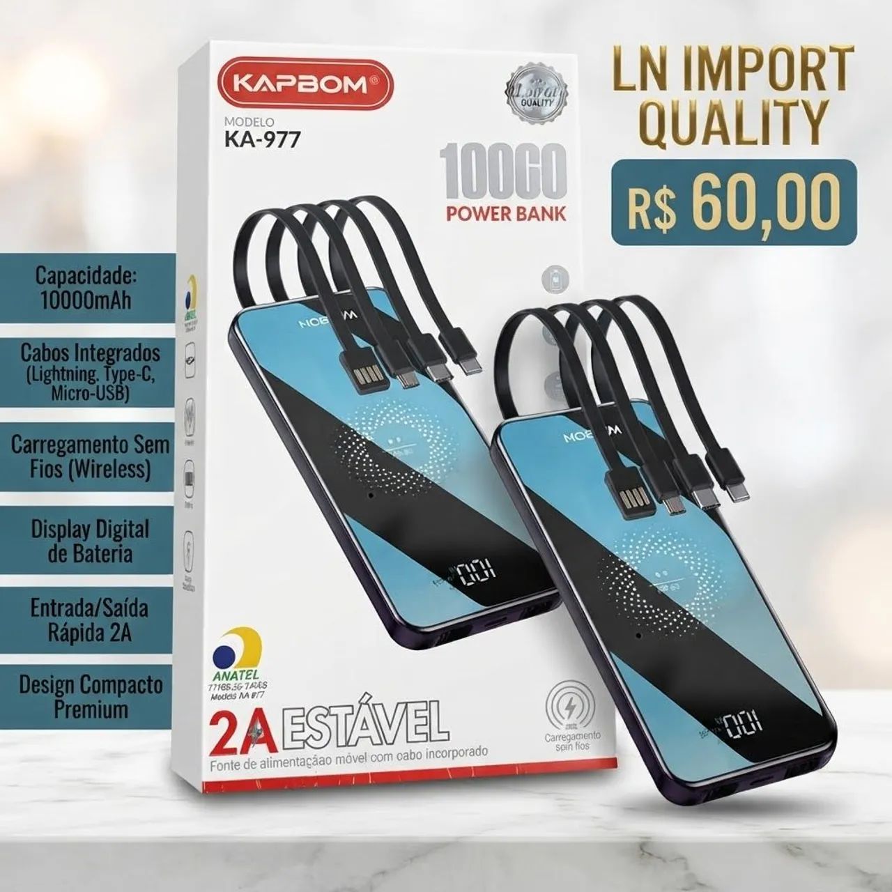 Carregador portátil 