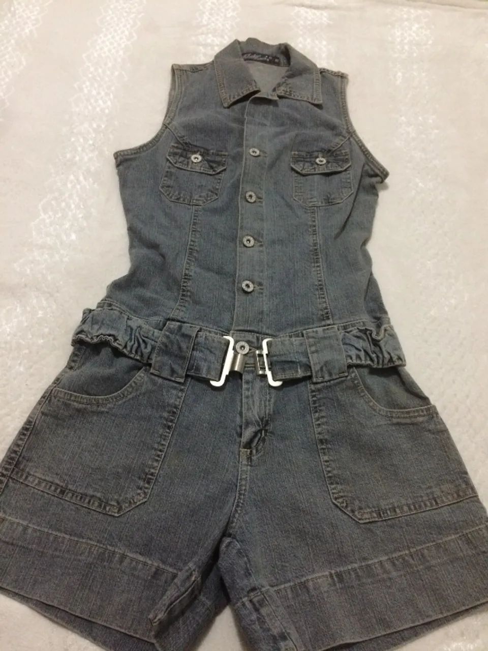 Macacão Jeans  feminino