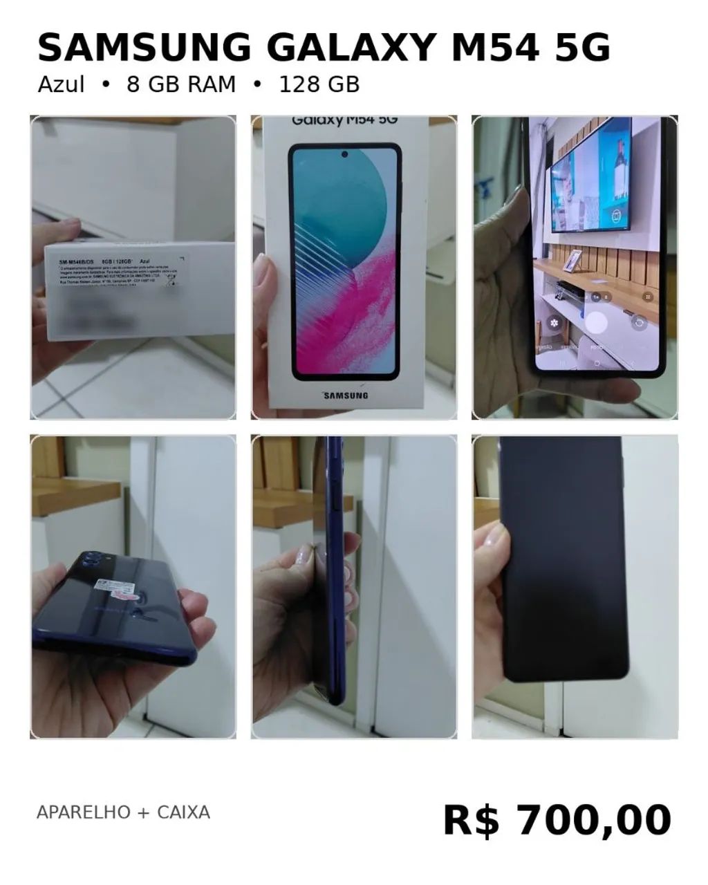 CELULAR SAMSUNG M54 5G