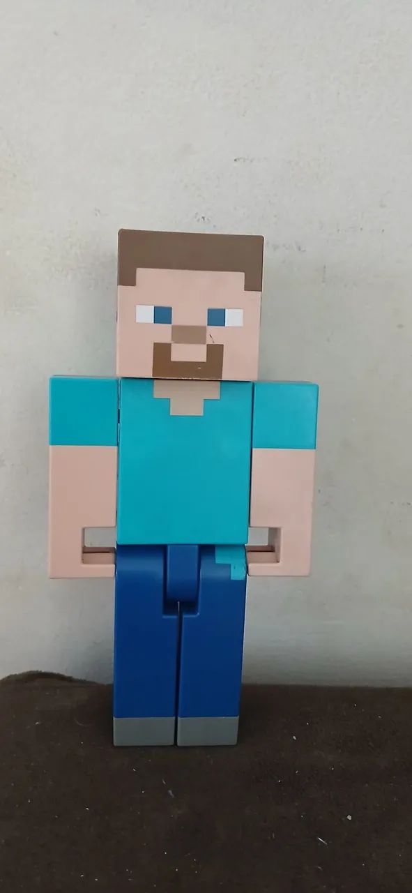 Boneco manecraft 20cm 