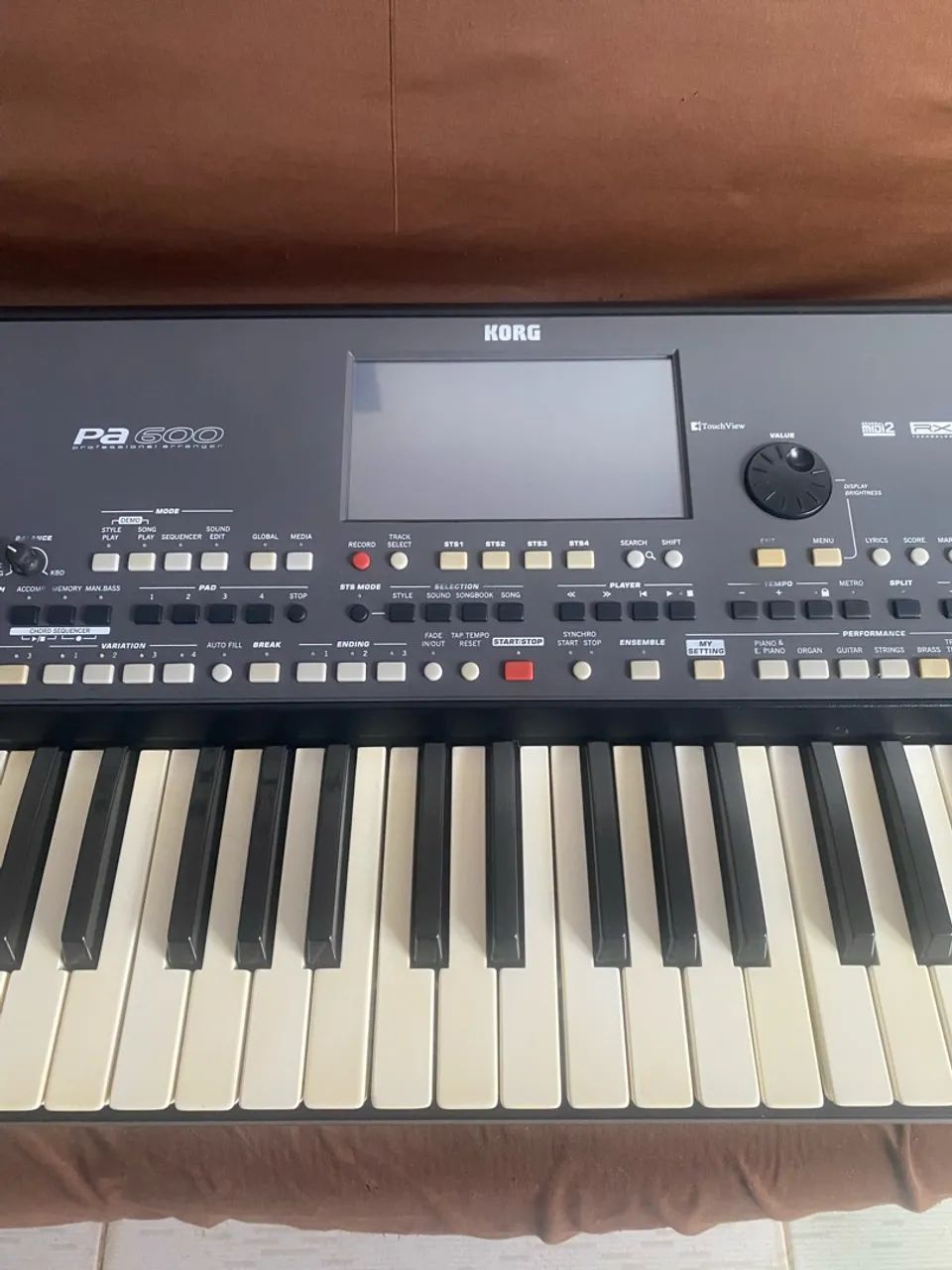 Teclado korg pa600 em perfeito estado - Foto 3