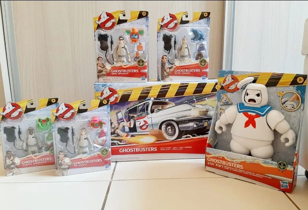 Coleção Caça Fantasmas Hasbro