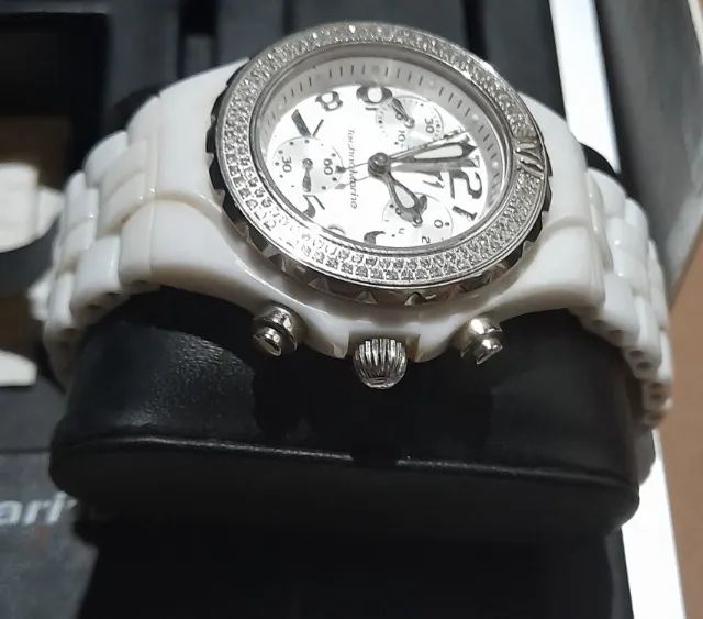 Relógio Technomarine Ceramic Branco - Foto 3