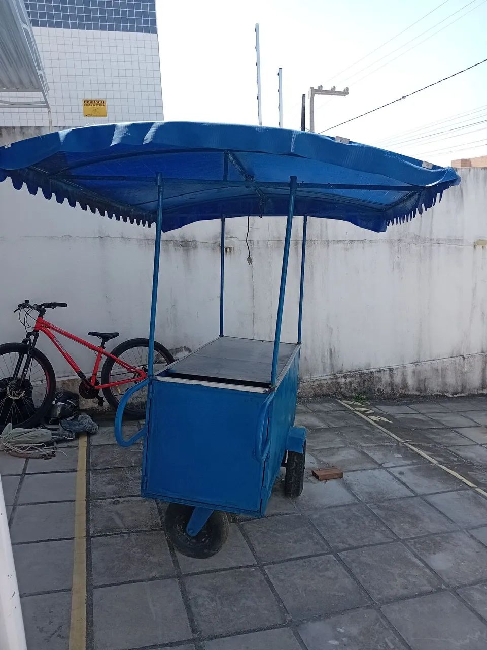 Carroça de pra vender lanches salgados.  - Foto 4