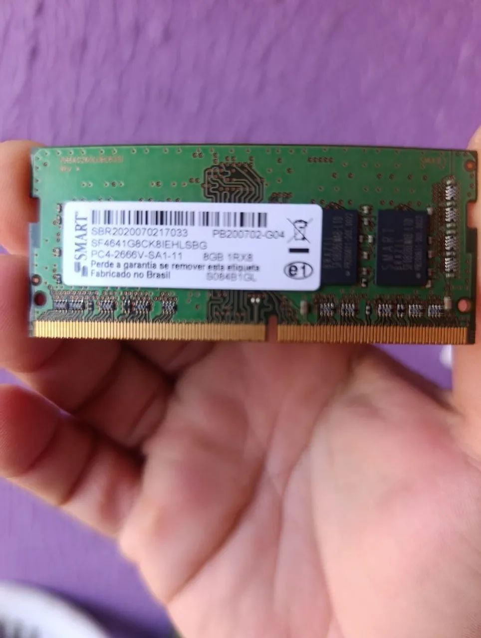 Memória ddr4 de 8 gigas, 4 gigas para notebooks - Foto 3