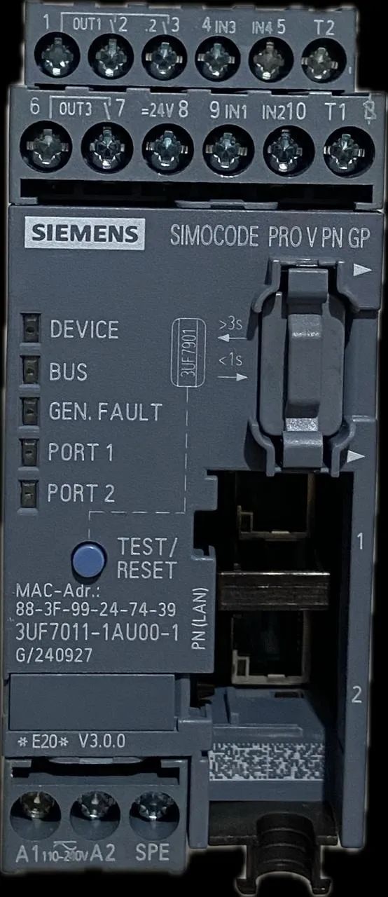 Siemens SIMOCODE 3UF7011-1AU00-1 - Foto 2