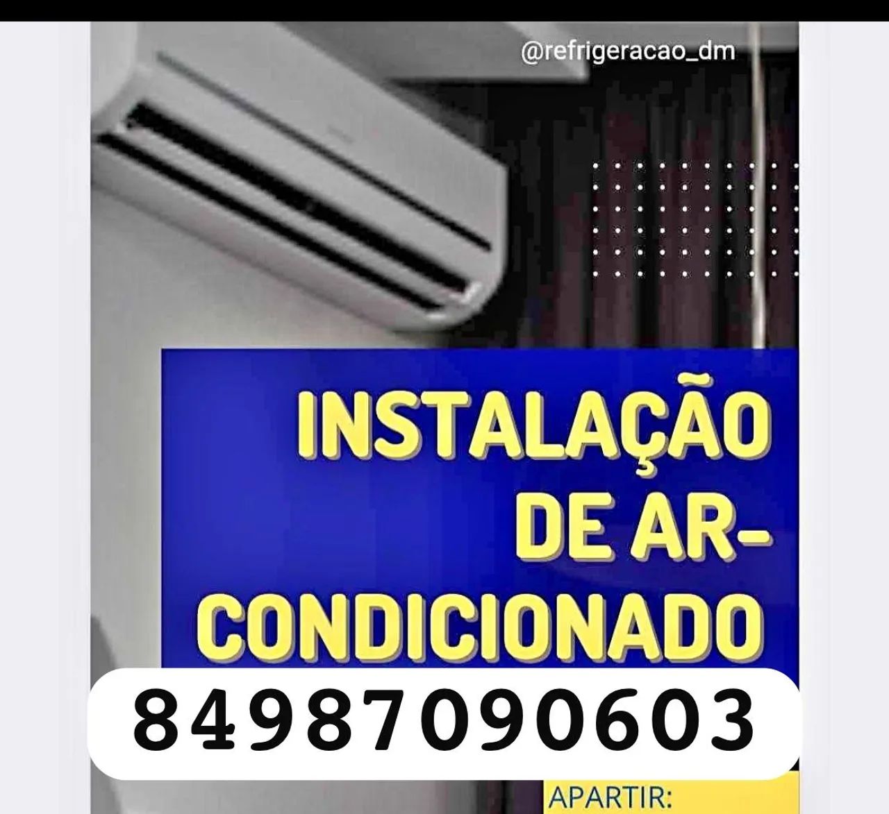Instalação de ar condicionado 