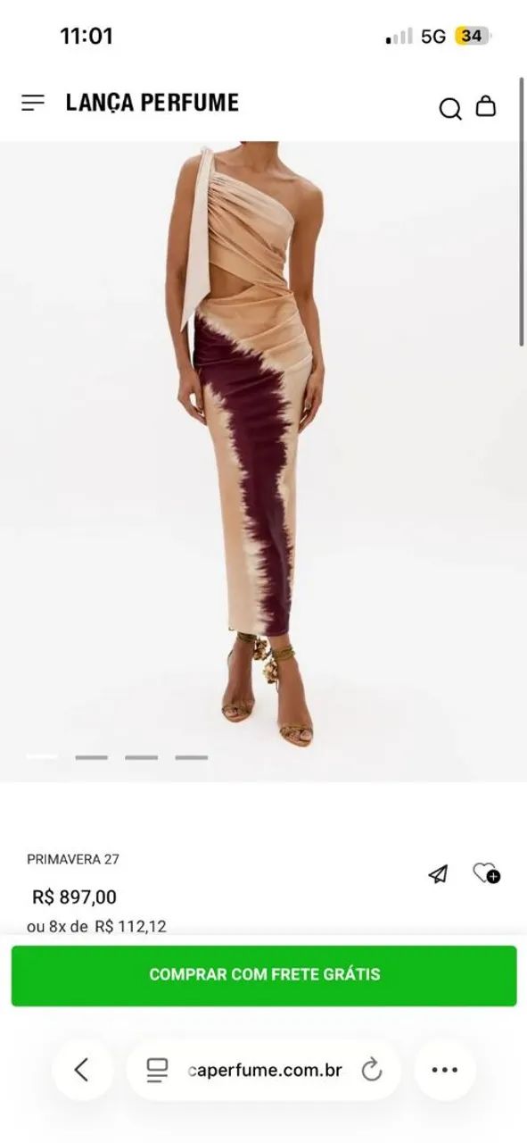 Vestido Lança Perfume  - Foto 3