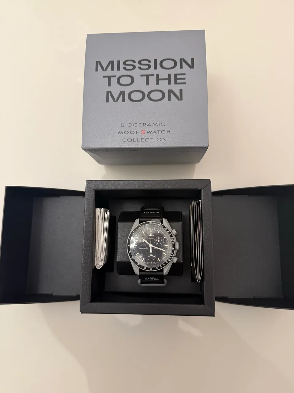 Relogio Omega x Swatch MoonSwatch Mission to the Moonphase (New