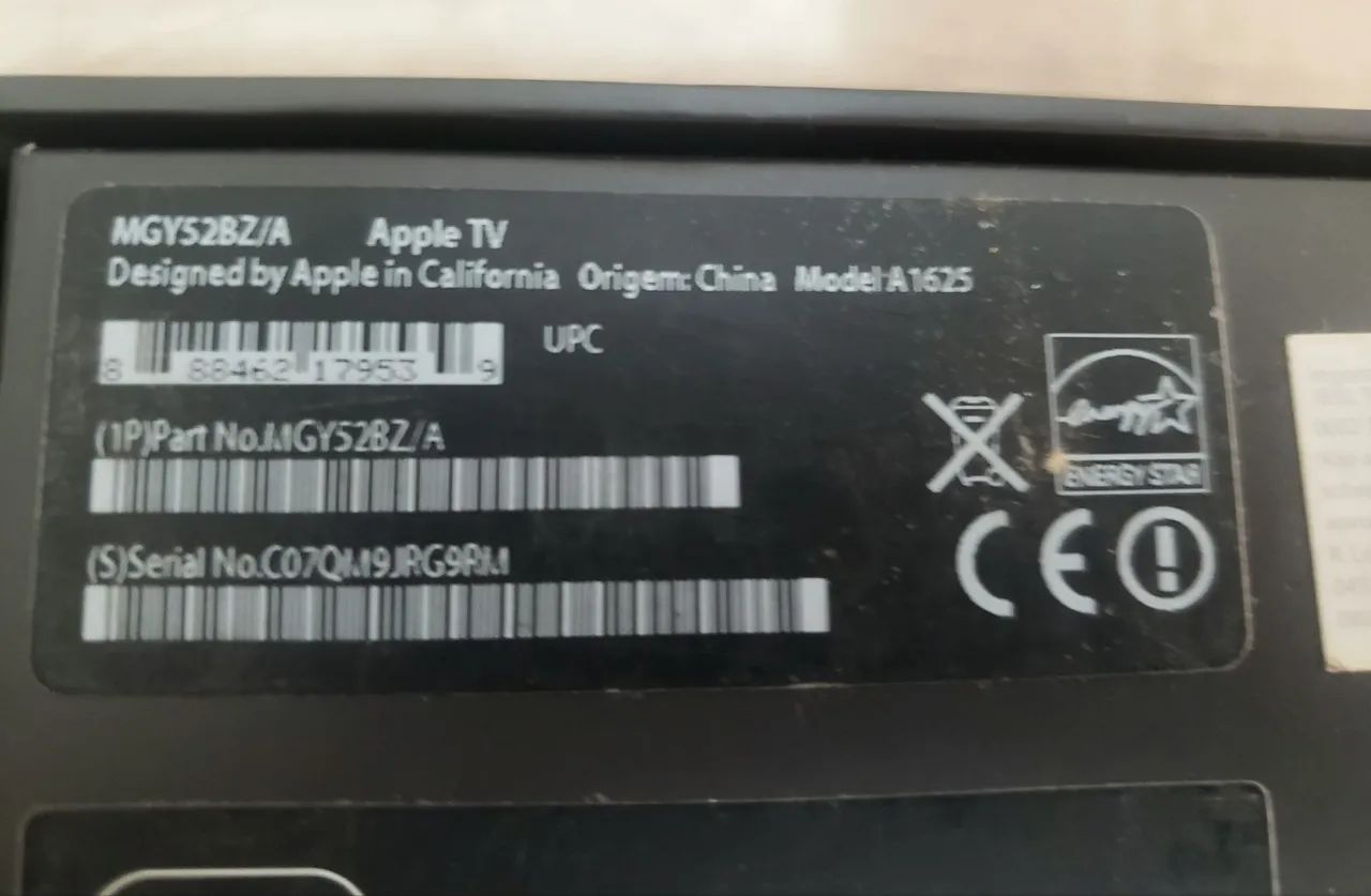 Apple Tv 32gb 4a Geração Hd Mod A1625 - Smartwatches - Jardim