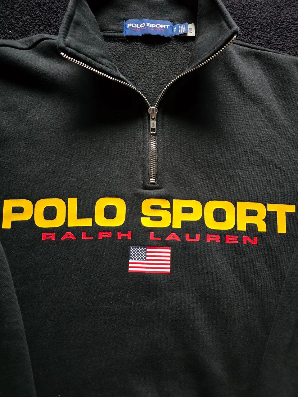 suéter polo sport ralph lauren preto - Foto 2