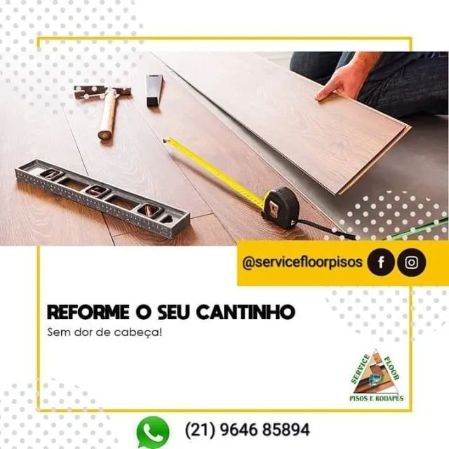 Instalador piso laminado e vinilico RJ e niteroi