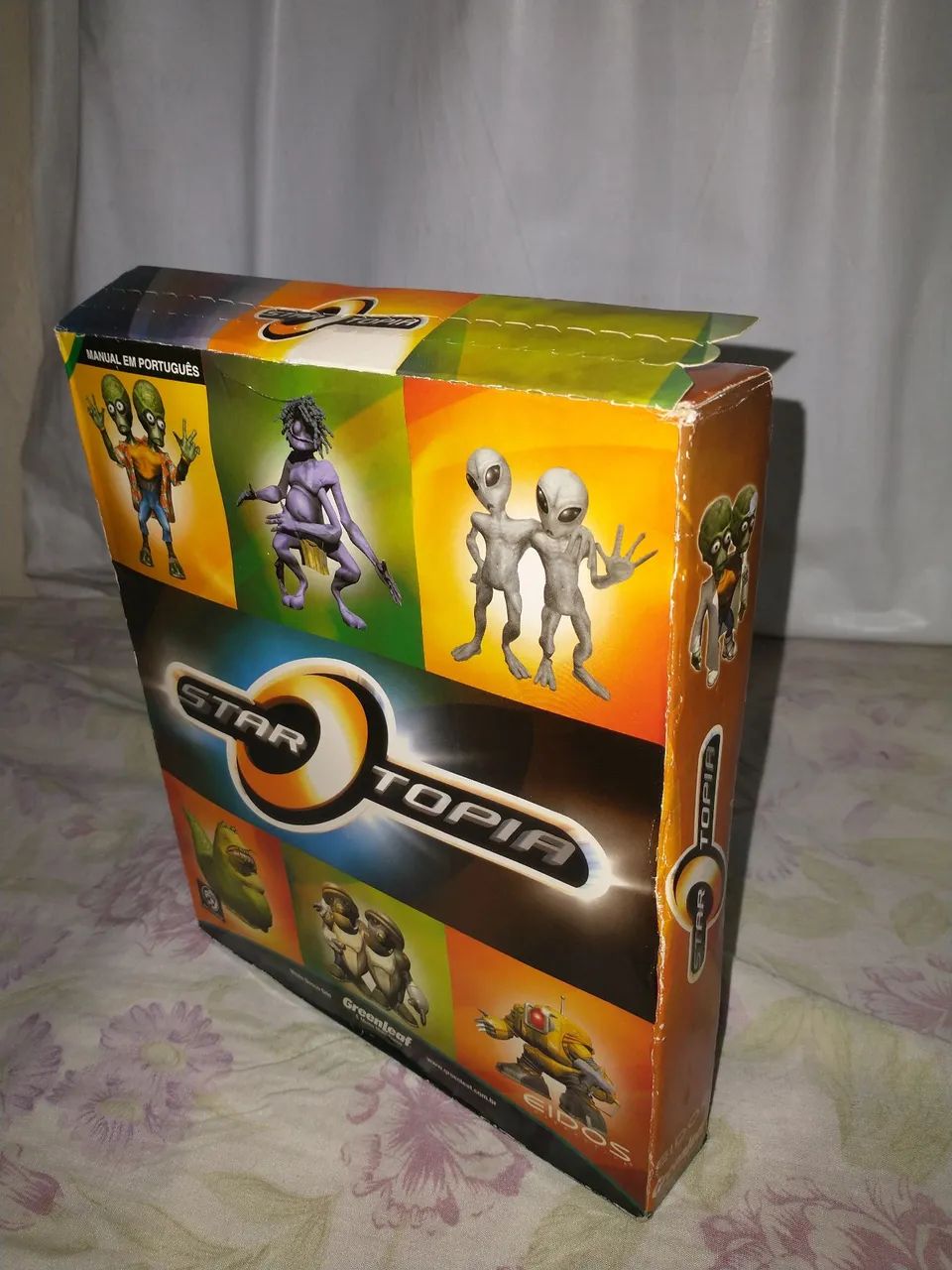 STARTOPIA jogo exclusivo PC CD BIG BOX CIB 2001 GreenLeaf Eidos - Foto 2