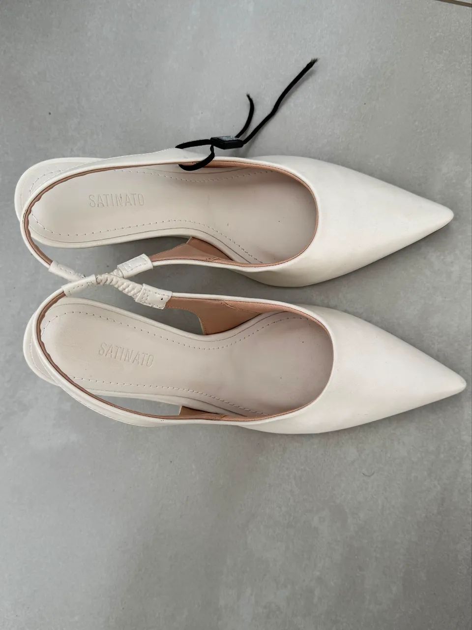 Scapin Off White Satinato - Foto 2