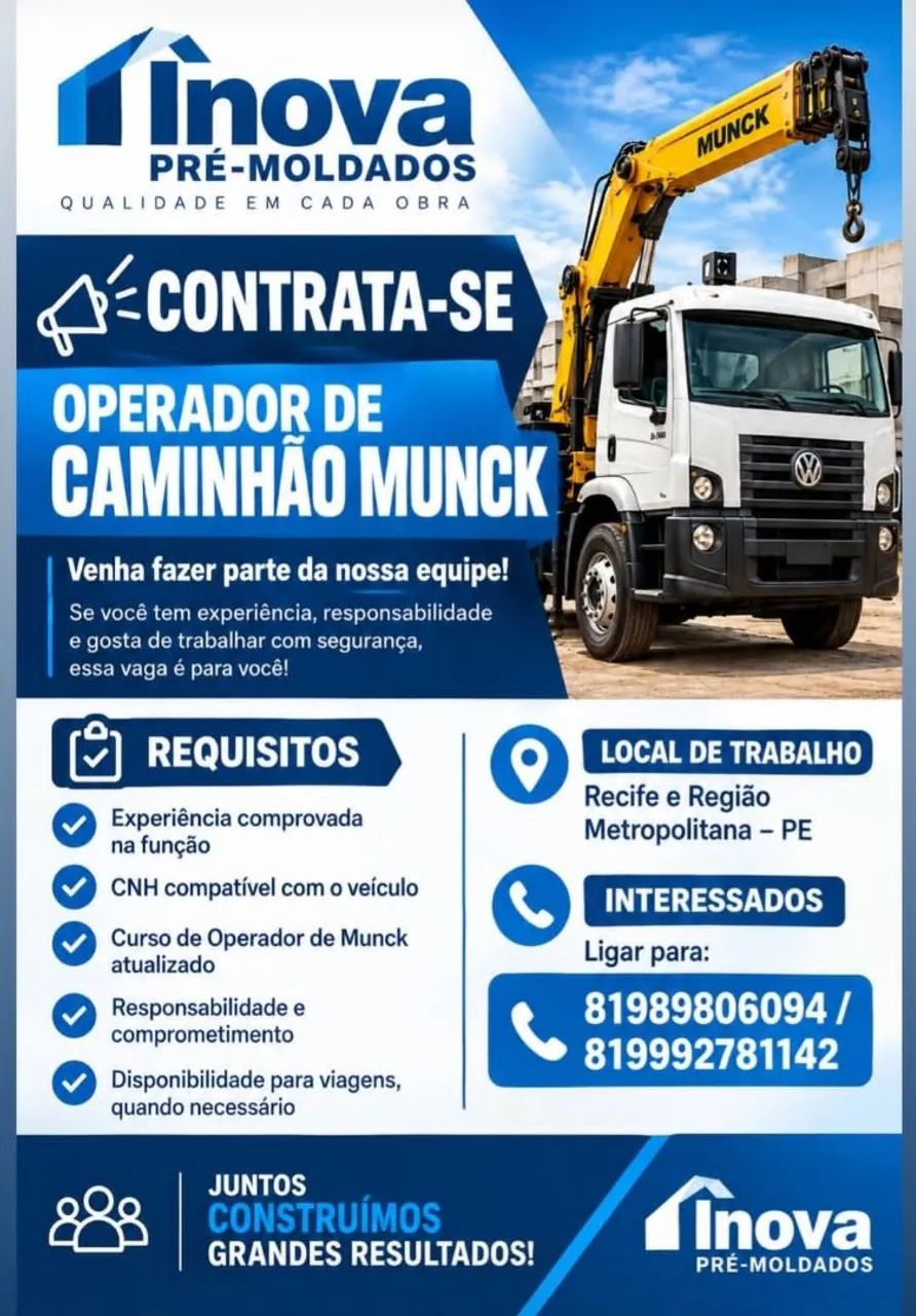 Vaga de emprego 