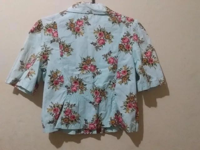 Blusa em tecido Florido - Foto 3