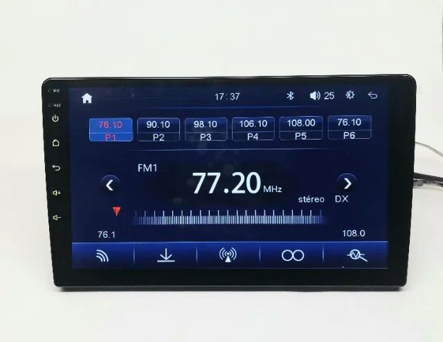 MP5 9 Polegadas 1DIN Android Auto CarPlay Bluetooth