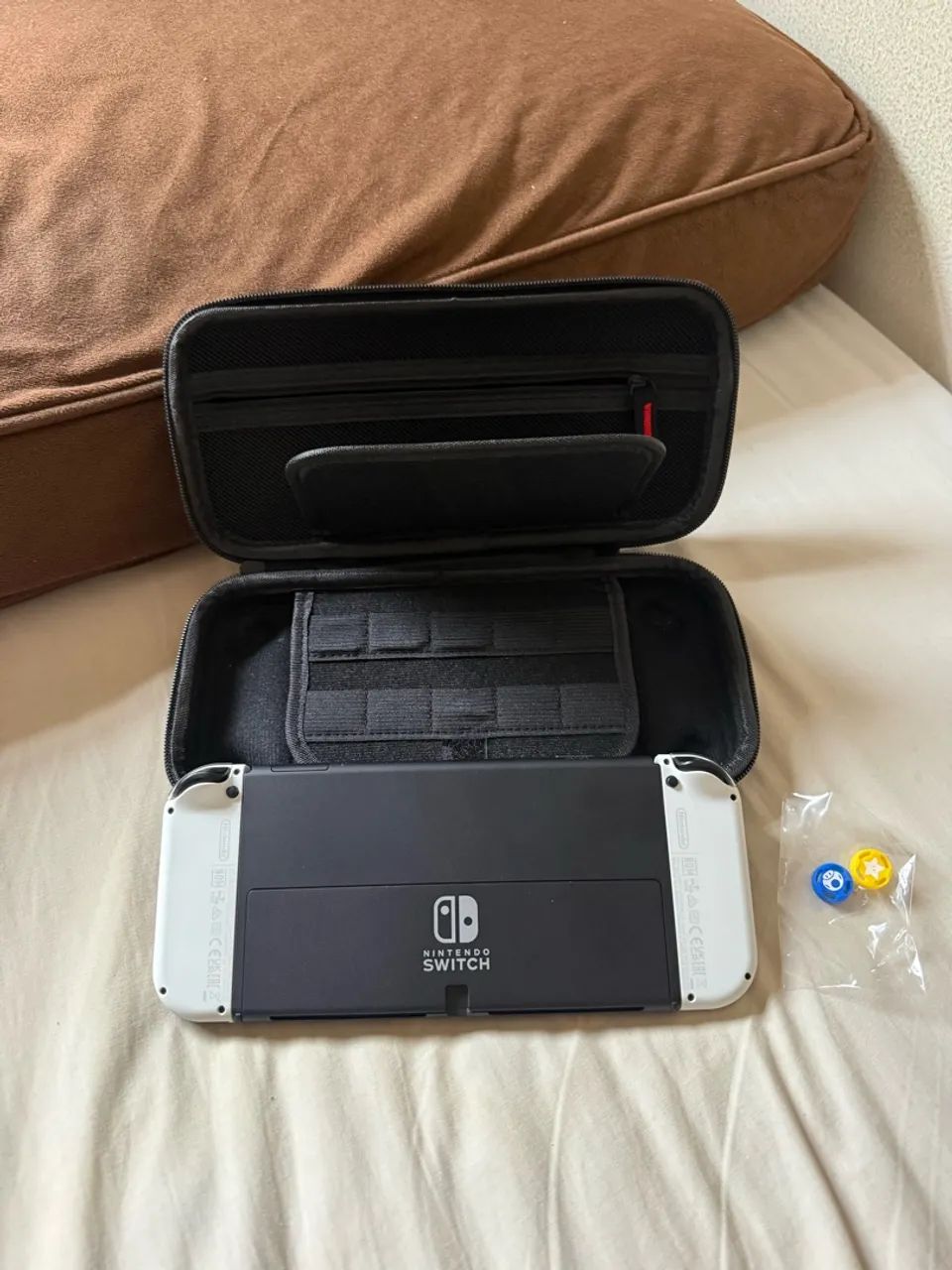 Nintendo Switch OLED IMPECÁVEL ( aceita trocas )  - Foto 5