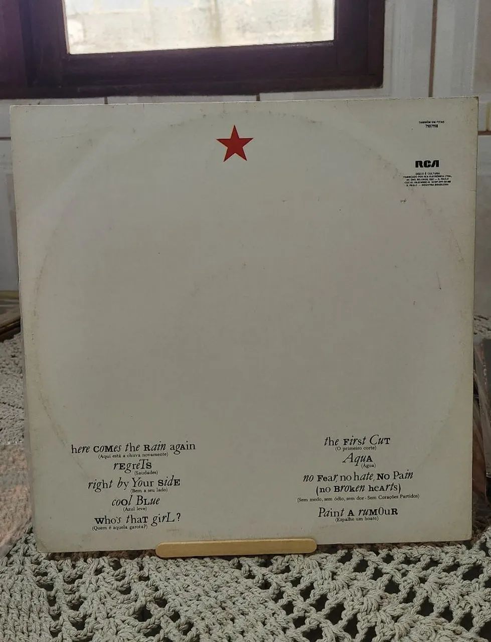 Disco de vinil EURYTHMICS TOUCH lp - Foto 2