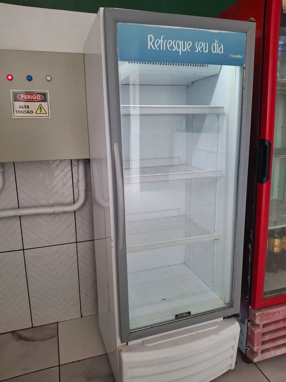 Frezer expositor esmaltec 