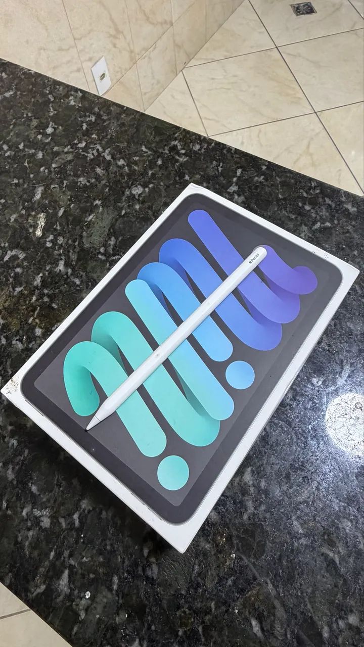 Ipad 6 Mini + Apple Pencil 2 - Tablets e E-Readers - Tomazinho
