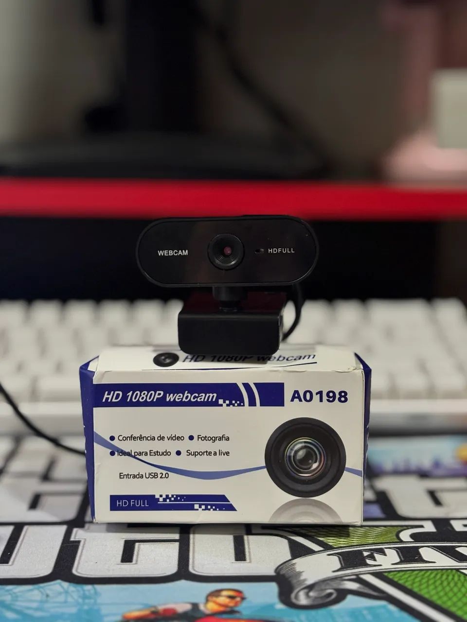 ? WEBCAM FULL HD 1080P - A0198