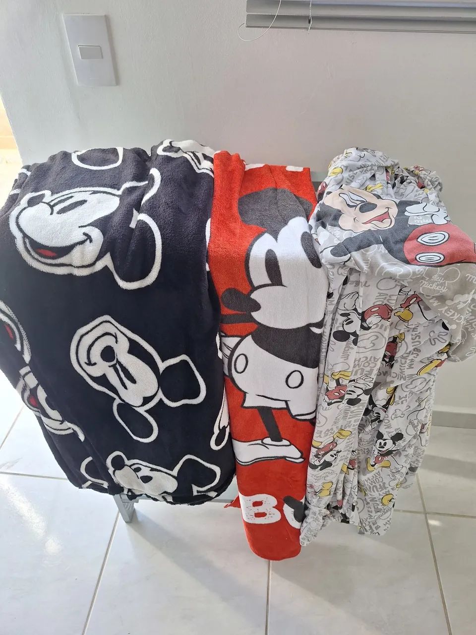 Kit de cama e banho do Mickey  - Foto 2