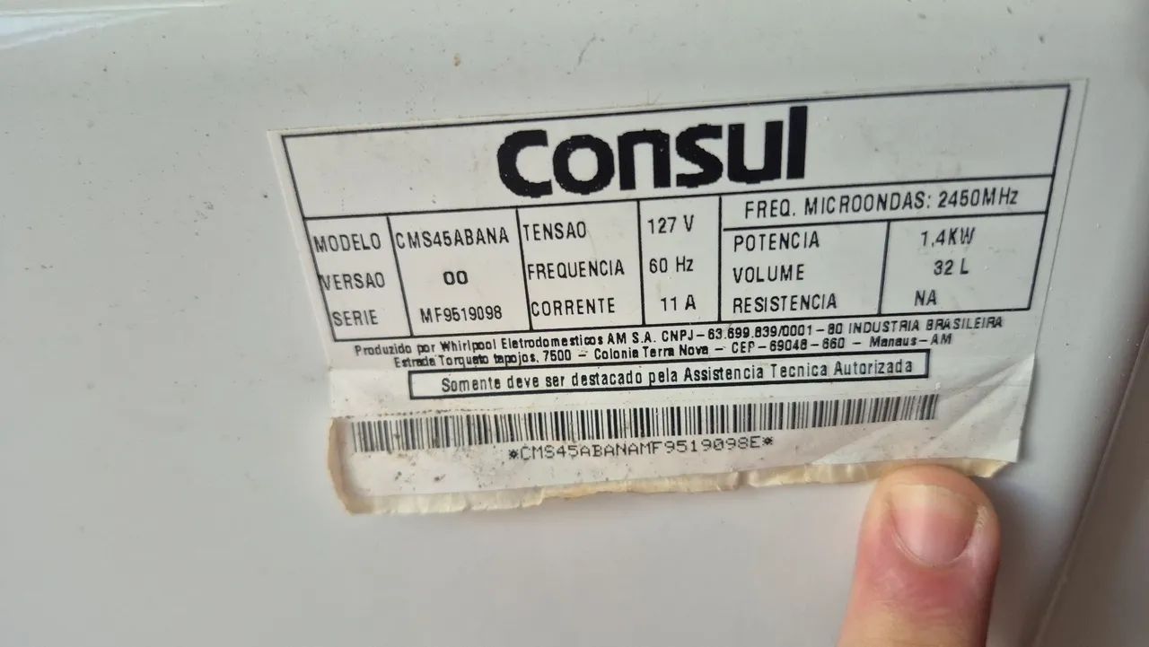 Micro-ondas consul- 32 litros  - Foto 3