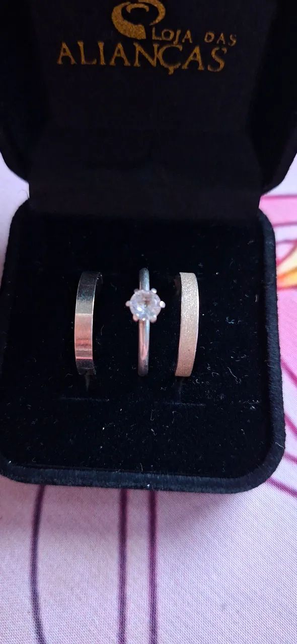 Alianças de prata 925