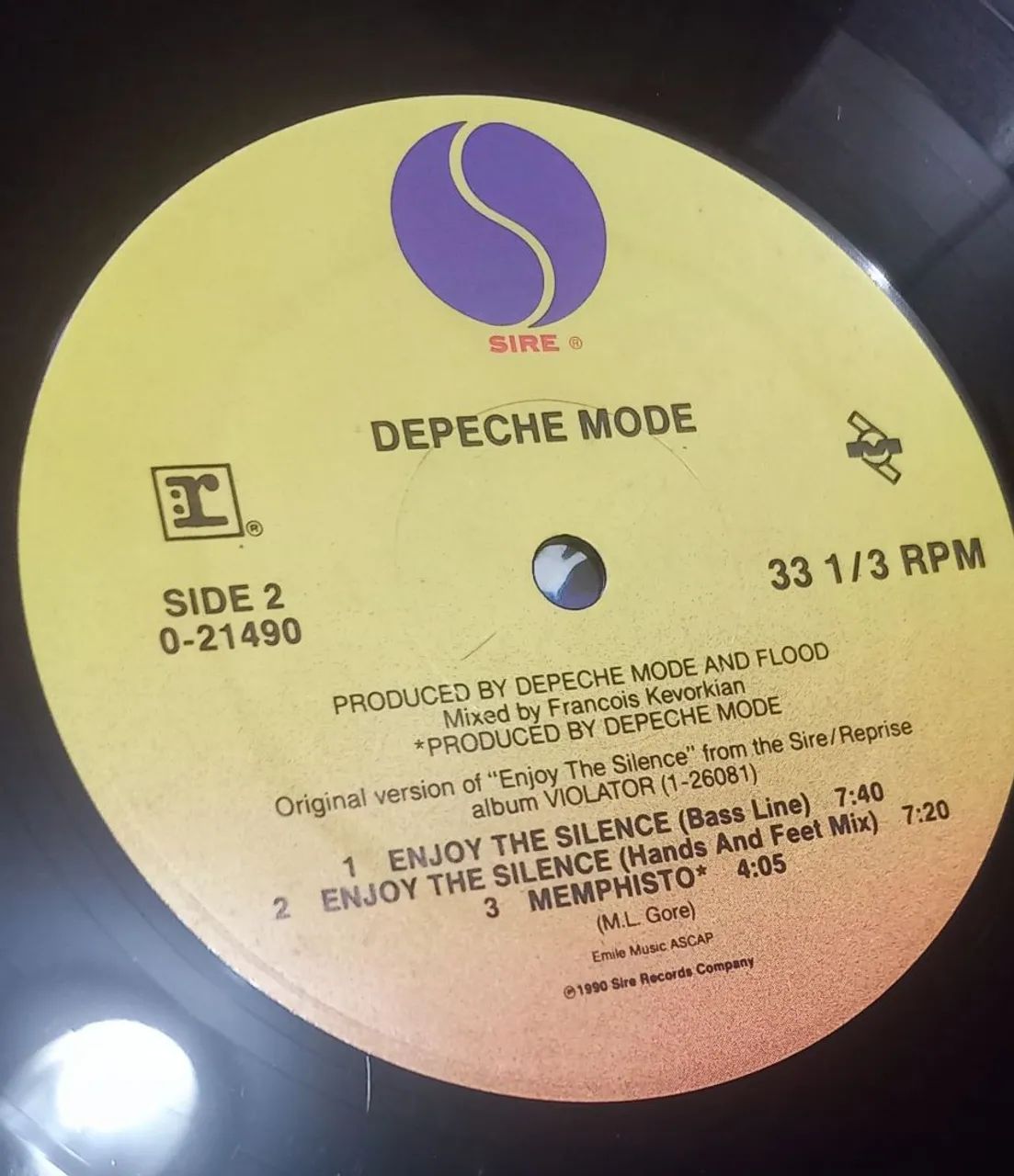 Depeche Mode- Enjoy the silence single 12" - Foto 3